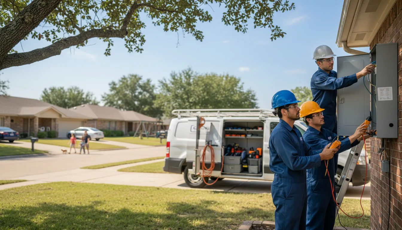 Certified electrician providing emergency electrical services in Catoosa, OK